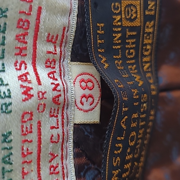 MCGREGOR Suede Scotchguard Leather Mens Large Full Zip Jacket 50s 60s VTG RARE - Picture 11 of 11